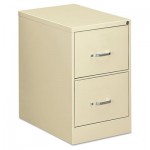 HPLV26BBW2LG.P.L Two-Drawer Economy Vertical File, Legal, 18 1/4w x 26 1/2d x 29h, Putty EFS22206