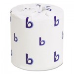 BWK 6144 Two-Ply Toilet Tissue, White, 4 x 3 Sheet, 400 Sheets/Roll, 96 Rolls/Carton BWK6144