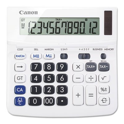 TX-220TSII Portable Display Calculator, 12-Digit, LCD CNM0633C001