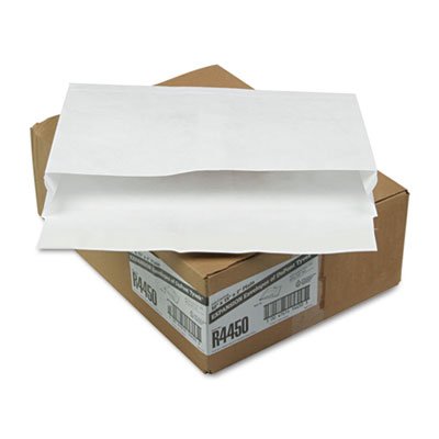 Survivor Tyvek Expansion Mailer, 10 x 15 x 2, White, 18lb, 100/Carton QUAR4450