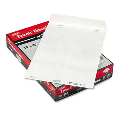 Survivor Tyvek Mailer, Side Seam, 10 x 15, White, 100/Box QUAR1660