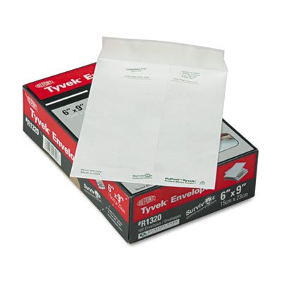 Survivor Tyvek Mailer, Side Seam, 6 x 9, White, 100/Box QUAR1320