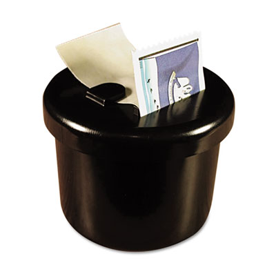 LEE Ultimate Stamp Dispenser, One 100 Count Roll, Black, Plastic, 2" Dia. X 1 11/16" LEE40100