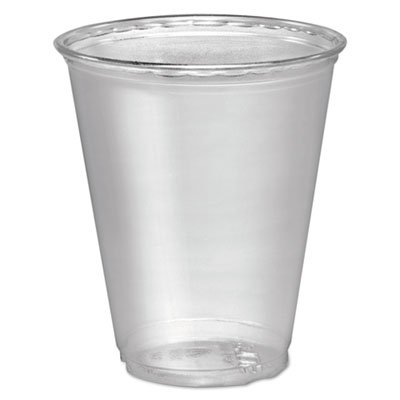 Dart Ultra Clear Cups, 7 oz, PET, 50/Bag, 1000/Carton DCCTP7