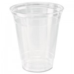 DCC TP12 CASE Ultra Clear Cups, Squat, 12-14 oz, PET, 50/Bag, 1000/Carton DCCTP12CT