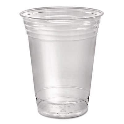 DCC TP16D CS Ultra Clear Cups, Squat, 16-18 oz, PET, 50/Pack DCCTP16DPK