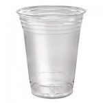 DCC TP16D CS Ultra Clear Cups, Squat, 16-18 oz, PET, 50/Pack DCCTP16DPK