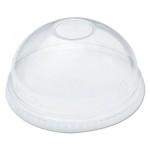 DCC DLR626 CT Ultra Clear Dome Cold Cup Lids f/16-24 oz Cups, PET, 100/Pack DCCDLR626PK