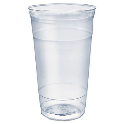 DCC TC32 Ultra Clear PETE Cold Cups, 32 oz, Clear, 300/Carton DCCTC32