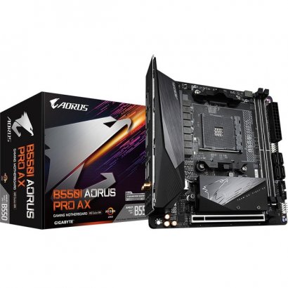 Aorus Ultra Durable (rev. 1.0) Desktop Motherboard B550I AORUS PRO AX