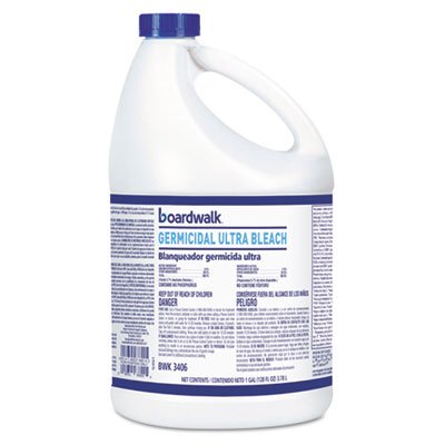 BWK 340-6 Ultra Germicidal Bleach, 1 Gallon Bottle, 6/carton BWK3406