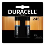 Duracell Ultra High Power Lithium Battery, 245, 6V, 1/EA DURDL245BPK