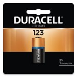 Duracell Ultra High-Power Lithium Battery, 123, 3V, 1/EA DURDL123ABPK
