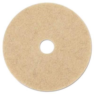 MCO 20317 Ultra High-Speed Natural Blend Floor Burnishing Pads 3500, 27-Inch, Natural Tan MMM20317
