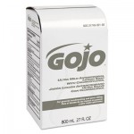 GOJO 9212-12 Ultra Mild Lotion Soap w/Chloroxylenol Refill, Floral Balsam, 800 mL, 12/Carton GOJ921212CT