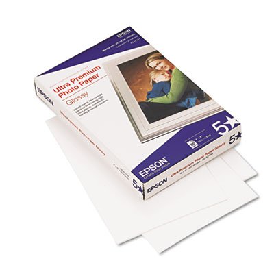 Ultra-Premium Glossy Photo Paper, 79 lbs., 4 x 6, 60 Sheets/Pack EPSS042181
