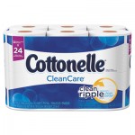 Cottonelle Ultra Soft Bath Tissue, 1-Ply, 165 Sheets/Roll, 48/Carton KCC12456