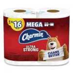 Charmin Ultra Strong Bathroom Tissue, Septic Safe, 2-Ply, 4 x 3.92, White, 264 Sheet/Roll, 4/Pack, 6