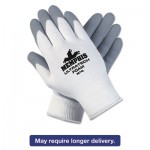 MCR 9674XL Ultra Tech Foam Seamless Nylon Knit Gloves, X-Large, White/Gray, Dozen CRW9674XLDZ