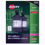 Avery UltraDuty GHS Chemical Laser Labels 60505