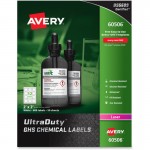 Avery UltraDuty GHS Chemical Laser Labels 60506