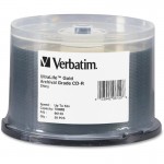 Verbatim UltraLife Gold Archival Grade CD-R 80MIN 700MB 52x 50pk Spindle 96159