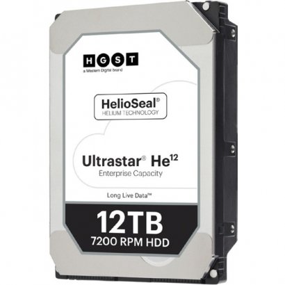 HGST Ultrastar He12 w/ 3.5 in. Drive Carrier 1EX1007