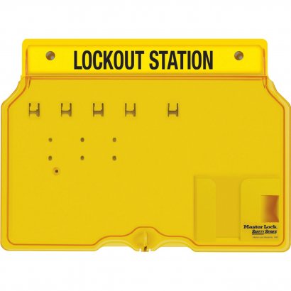 Master Lock Unfilled Lockout Station 1482B