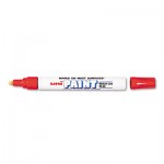 Sanford uni-Paint Marker, Medium Point, Red SAN63602