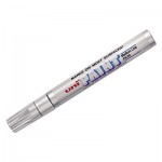 Sanford uni-Paint Marker, Medium Point, Metallic Silver SAN63614