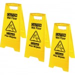 Genuine Joe Universal Graphic Wet Floor Sign 85117BD