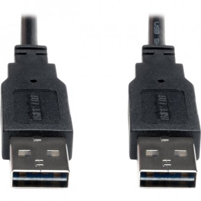Tripp Lite Universal Reversible USB 2.0 A-Male to A-Male Cable - 3ft UR020-003