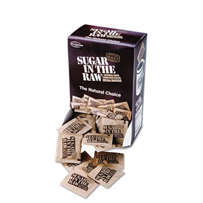 SMU00319CT Unrefined Sugar Made From Sugar Cane, 200 Packets/Box, 2 Boxes/Carton SMU00319CT