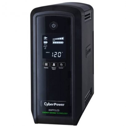 CyberPower UPS 850VA 510W PFC compatible Pure sine wave CP850PFCLCD