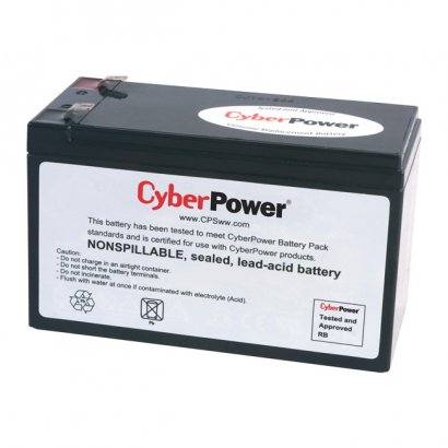 CyberPower UPS Replacement Battery Cartridge RB1280A