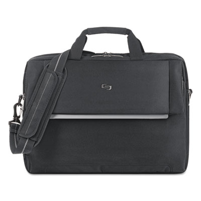 Solo LVL330-4 Urban Briefcase, 17.3", 16 1/2 x 3 x 11, Black USLLVL3304