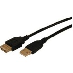 USB 2.0 A Male to A Female Cable 15ft USB2-AA-MF-15ST