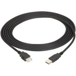 Black Box USB 2.0 Extension Cable - Type A Male to Type A Female, Black, 3-ft USB05E-0003