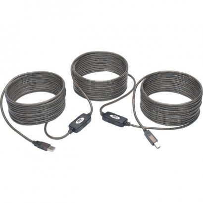 USB 2.0 Hi-Speed A/B Active Repeater Cable (M/M), 50 ft U042-050