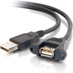 C2G USB 2.0 Panel Mount Cable 28060