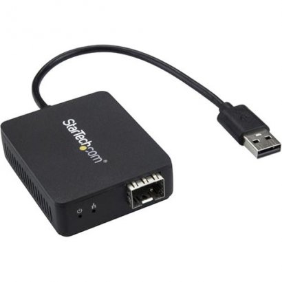 StarTech.com USB 2.0 to Fiber Optic Converter - Open SFP US100A20SFP