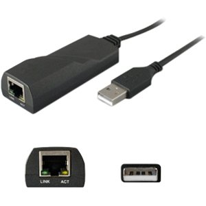 AddOn USB 2.0 to Gigabit Ethernet NIC Network Adapter USB2NIC
