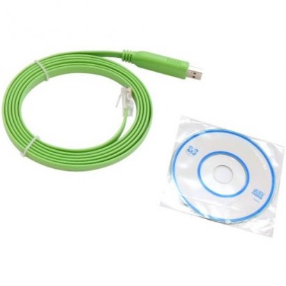 IO Crest USB 2.0 to RJ45 (RS232) Cisco Console Cable FTDI 1.8M SI-ADA24048