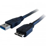 Comprehensive USB 3.0 A Male to Micro B Male Cable 3ft USB3-A-MCB-3ST