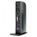 K33972US USB 3.0 Docking Station with DVI/HDMI/VGA Video, 1 DVI and 1 HDMI Out KMW33972