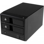 StarTech.com USB 3.0/eSATA Dual 3.5" SATA HDD Trayless Enclosure S352BU33RER