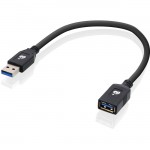Iogear USB 3.0 Extension Cable Male to Female 12 Inch G2LU3AMF