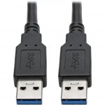 Tripp Lite USB 3.0 SuperSpeed A/A Cable (M/M), Black, 6 ft U325-006