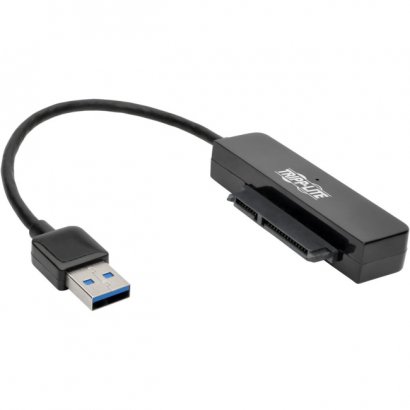 Tripp Lite USB 3.0 SuperSpeed to SATA III Adapter Cable, Black U338-06N-SATA-B