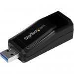 StarTech.com USB 3.0 to Gigabit Ethernet NIC Network Adapter - 10/100/1000 Mbps USB31000NDS